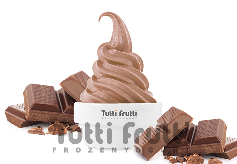 Замороженный йогурт Tutti Frutti со вкусом Шоколад