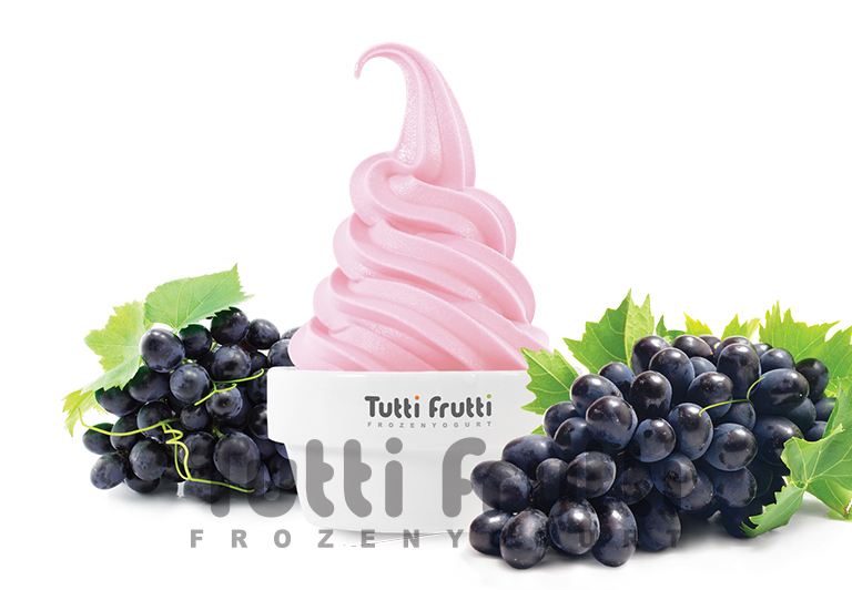 Замороженный йогурт Tutti Frutti со вкусом Сорбет Виноград