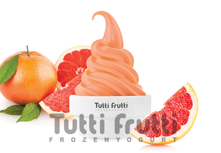 Замороженный йогурт Tutti Frutti со вкусом Сорбет Грейпфрут