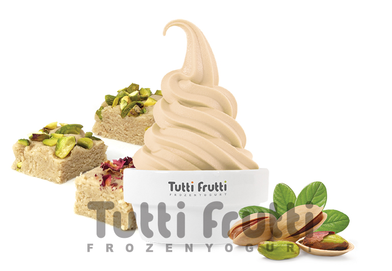 Замороженный йогурт Tutti Frutti со вкусом Халва