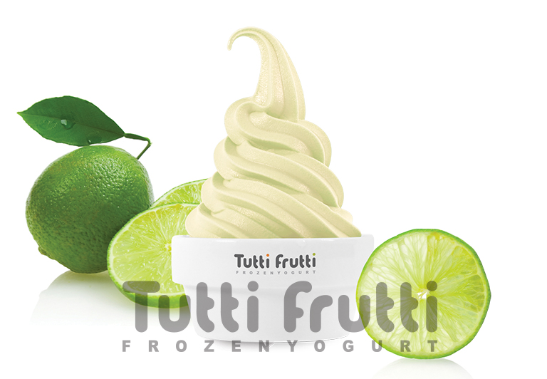 Замороженный йогурт Tutti Frutti со вкусом Сорбет Лайм