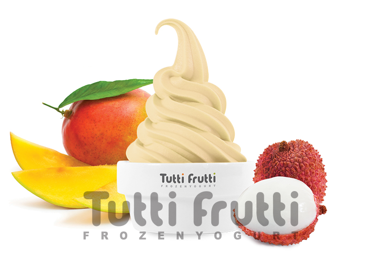 Замороженный йогурт Tutti Frutti со вкусом Сорбет Манго-Личи