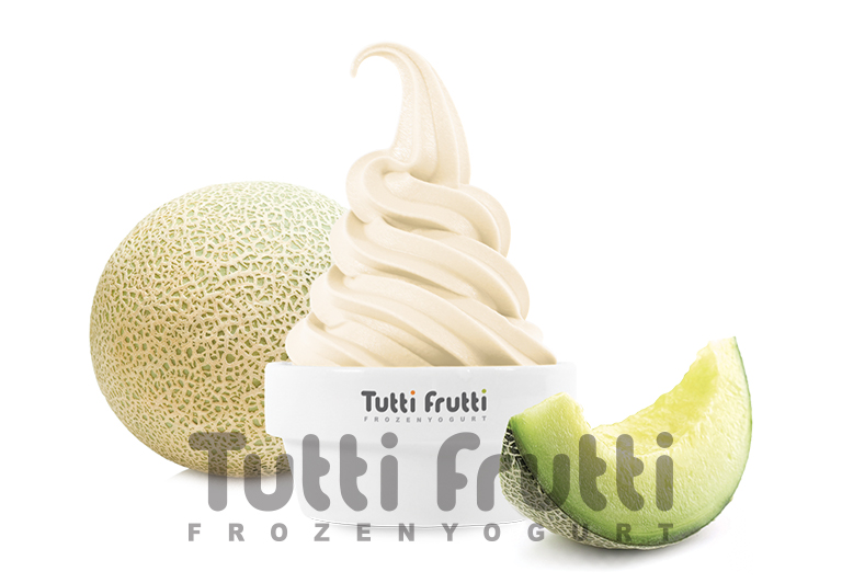 Замороженный йогурт Tutti Frutti со вкусом Дыня