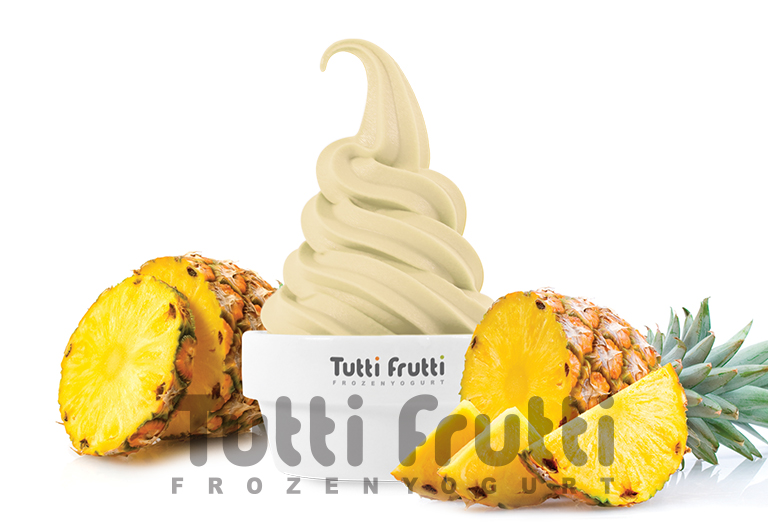 Замороженный йогурт Tutti Frutti со вкусом Ананас