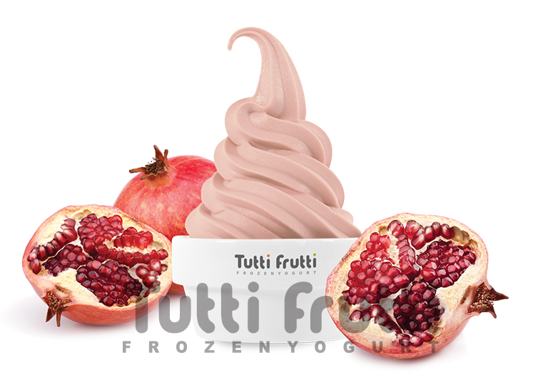 Замороженный йогурт Tutti Frutti со вкусом Сорбет Гранат