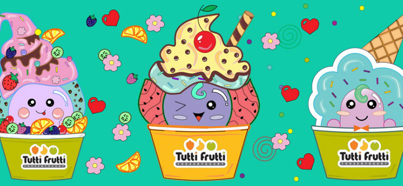 Детское кафе для дня рождения Tutti Frutti фото